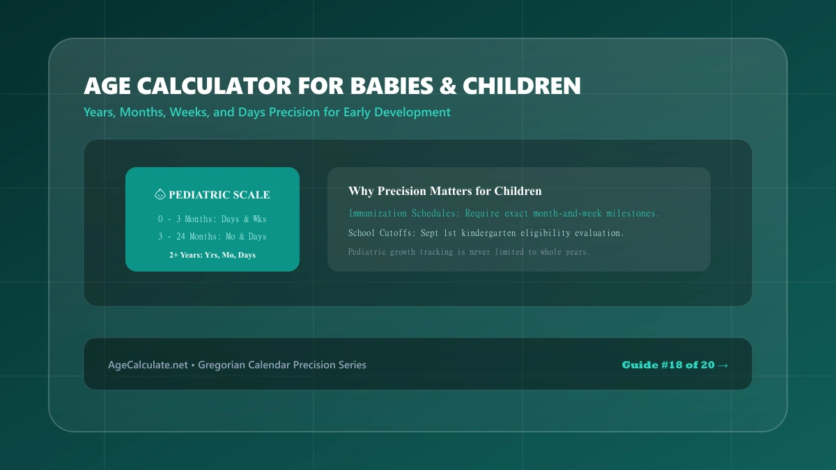 Age Calculator for Babies and Children: Multi-Unit Guide